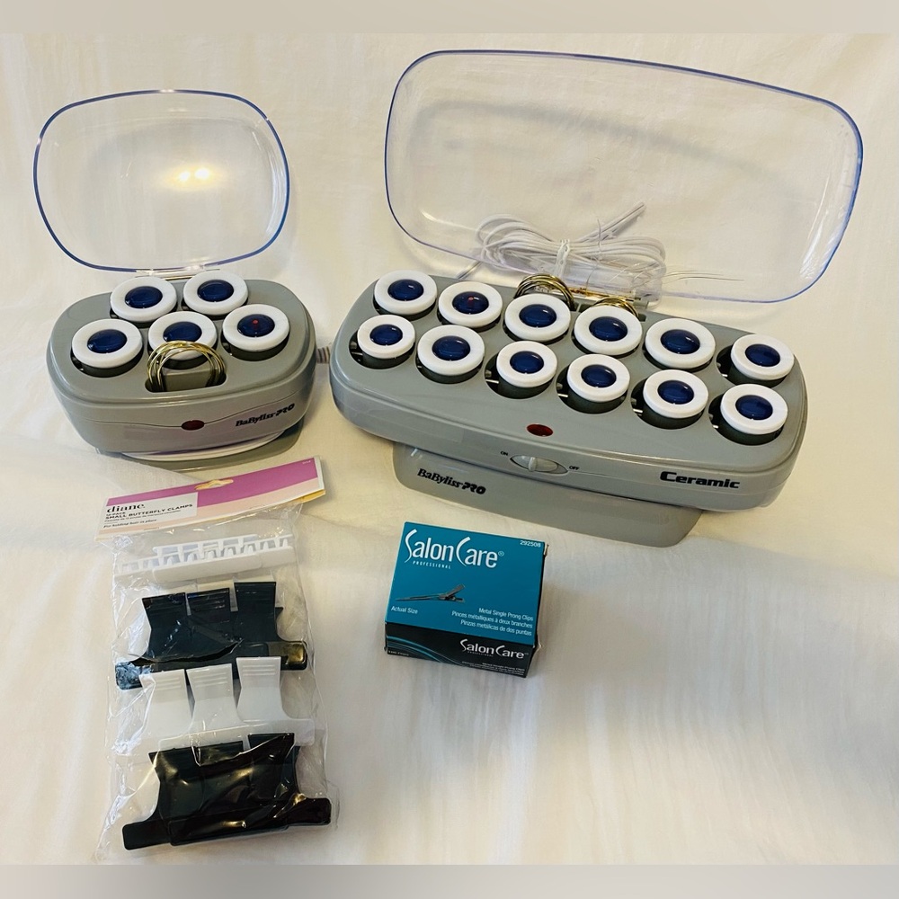 BaByliss Pro Ceramic Hair Rollers Set - Two Sets